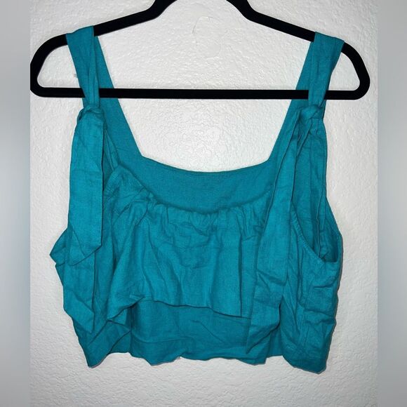 Free People Kirsty Linen Top - Picture 6 of 8